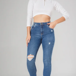 calça jeans skinny